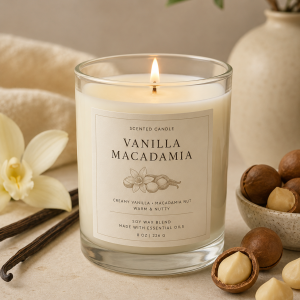 Vanilla Macadamia Candle